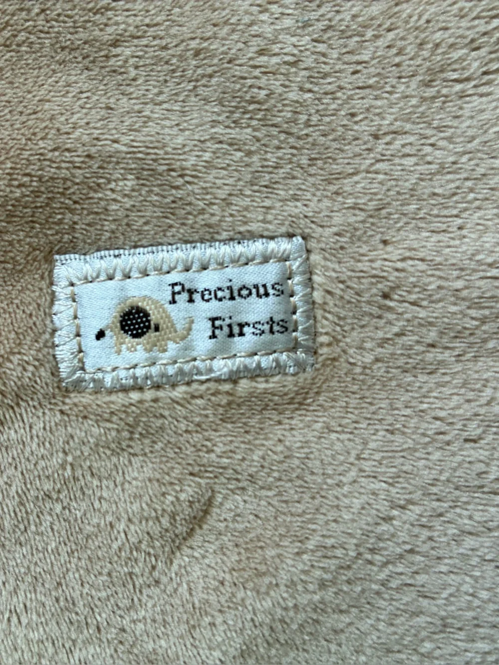 Carters Just One You Tan Elephant Security Blanket